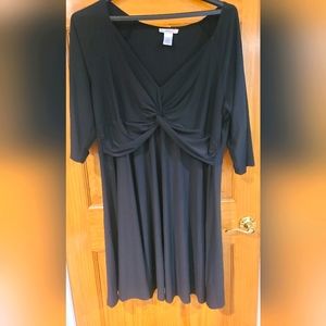 Love squared black 3x dress